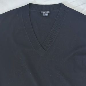THEORY OVERSIZED V NECK SWEATER MEDIUM